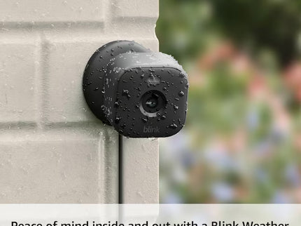 Blink Mini 2 - Plug-in Smart Security Camera with HD Night View in Color, Built-in Spotlight, Two-way Audio and Motion Detection, Works with Alexa - Black