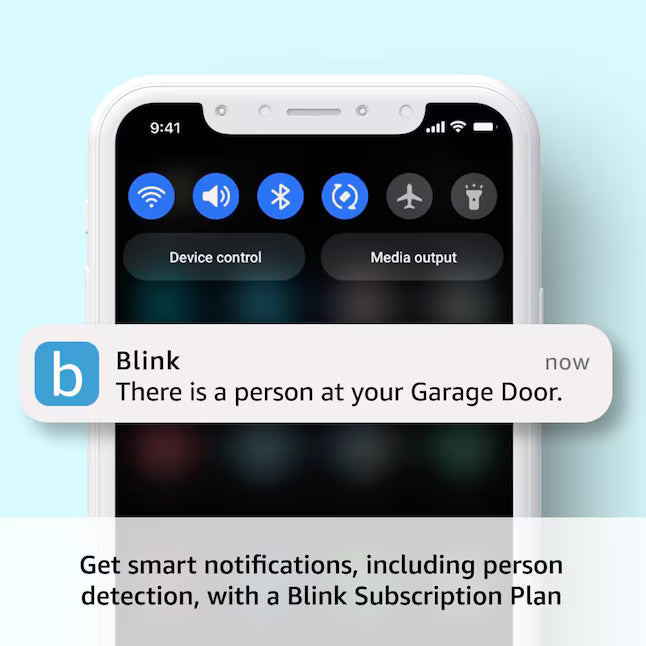 Blink New Mini 2 - Plug-in Smart Security Camera with HD Night View in Color, Built-in Spotlight, Two-way Audio and Motion Detection, Works with Alexa - White