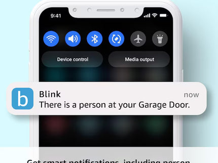 Blink Mini 2 - Plug-in Smart Security Camera with HD Night View in Color, Built-in Spotlight, Two-way Audio and Motion Detection, Works with Alexa - Black
