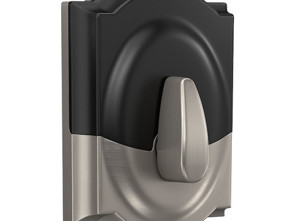 Schlage Touch Camelot Satin Nickel Touchscreen Keypad Electronic Deadbolt Lock