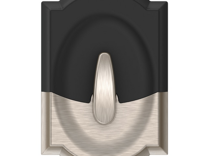 Schlage Touch Camelot Satin Nickel Touchscreen Keypad Electronic Deadbolt Lock