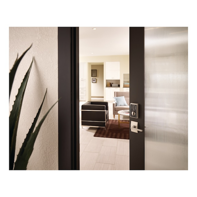 Schlage Touch Century Satin Nickel Touchscreen Keypad Electronic Deadbolt Lock