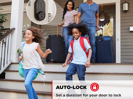 Kwikset Halo Keypad Venetian Bronze Smart Wi-Fi and Keypad Electronic Deadbolt Lock ft. SmartKey Security