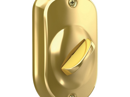 Schlage Plymouth Bright Brass Keypad Electronic Deadbolt Lock