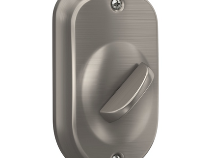 Schlage Customizable Keying Plymouth Satin Nickel Keypad Electronic Deadbolt Lock