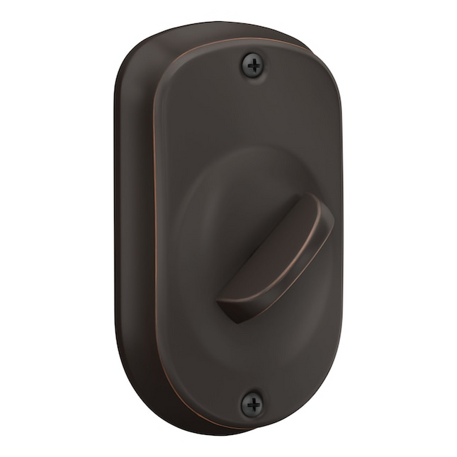 Schlage Plymouth Aged Bronze Keypad Electronic Deadbolt Lock