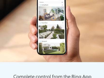 Ring Spotlight Cam Pro, Battery with 2K Video and Ring Vision, LED Lights, Dual-Band Wifi, and 3D Motion Detection, White