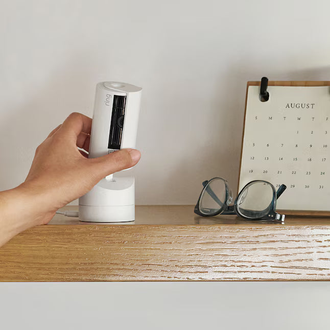 Ring Pan-Tilt Indoor Cam with 360 Horizontal Pan Coverage, Live View and Two-Way Talk, and HD Video 3-Pack