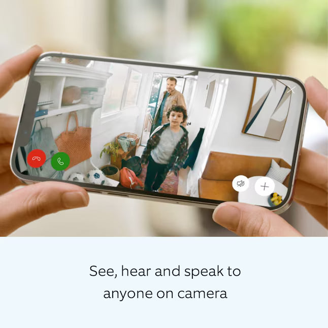 Ring Indoor Cam (2nd Gen) - Plug-In Smart Security Wifi Video Camera, with Included Privacy Cover, Night Vision, Starlight