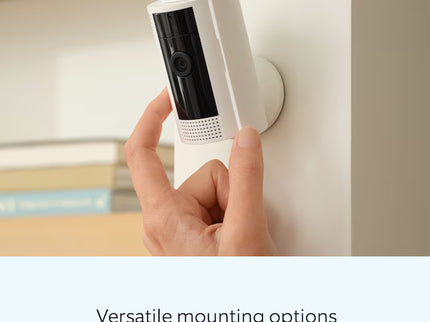 Ring Indoor Cam (2nd Gen) - Plug-In Smart Security Wifi Video Camera, with Included Privacy Cover, Night Vision, Black