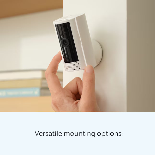 Ring Indoor Cam (2nd Gen) - Plug-In Smart Security Wifi Video Camera, with Included Privacy Cover, Night Vision, Black