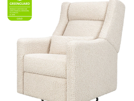 M11286AT,Babyletto,Kiwi Plus Power Glider Recliner w/ Power Headrest in Almond Teddy Loop