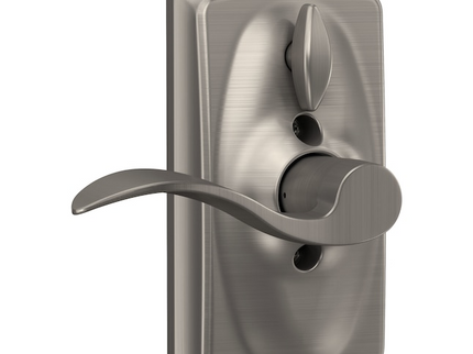 Schlage Camelot Satin Nickel Keypad Electronic Handle Lock