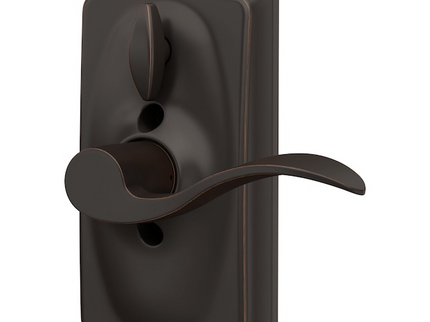 Schlage Camelot Satin Nickel Keypad Electronic Handle Lock