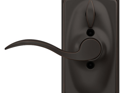 Schlage Camelot Aged Bronze Keypad Electronic Handle Lock