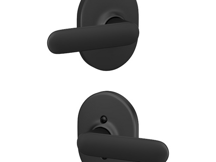 Schlage Arrive Remsen Matte Black Electronic Deadbolt and Davlin-Remsen Door Handle Bundle