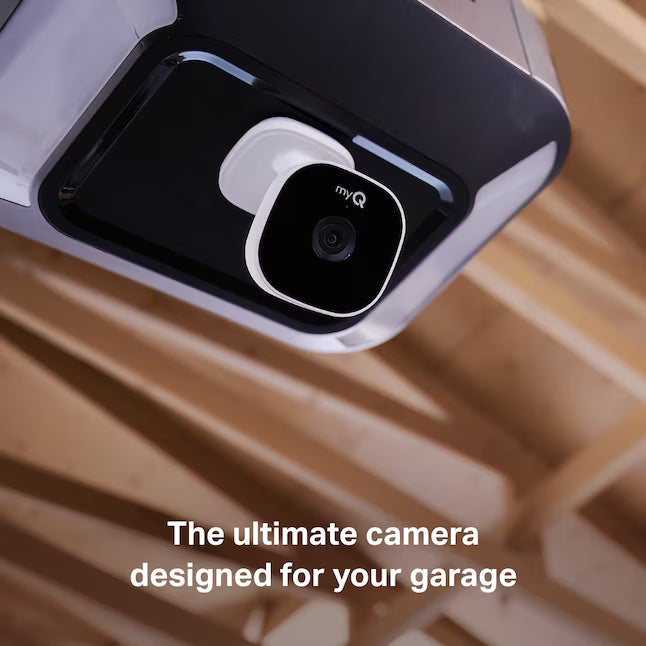 Chamberlain myQ Smart Indoor/Outdoor 1-Channel 1-Camera 1080P Plug-in Garage No Internal Memory Internet Cloud-based Security Camera System