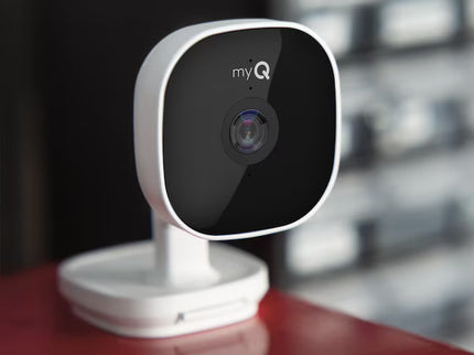 Chamberlain myQ Smart Indoor/Outdoor 1-Channel 1-Camera 1080P Plug-in Garage No Internal Memory Internet Cloud-based Security Camera System