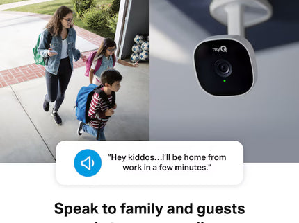 Chamberlain myQ Smart Indoor/Outdoor 1-Channel 1-Camera 1080P Plug-in Garage No Internal Memory Internet Cloud-based Security Camera System