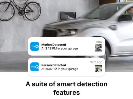 Chamberlain myQ Smart Indoor/Outdoor 1-Channel 1-Camera 1080P Plug-in Garage No Internal Memory Internet Cloud-based Security Camera System