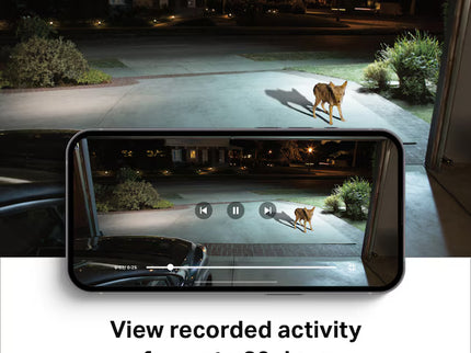 Chamberlain myQ Smart Indoor/Outdoor 1-Channel 1-Camera 1080P Plug-in Garage No Internal Memory Internet Cloud-based Security Camera System