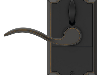 Schlage Touch Camelot-Accent Aged Bronze Touchscreen Keypad Electronic Handle Lock