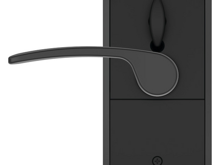 Schlage Touch Century-Merano Matte Black Touchscreen Keypad Electronic Handle Lock