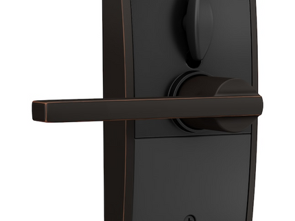 Schlage Touch Century-Latitude Aged Bronze Touchscreen Keypad Electronic Handle Lock