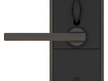 Schlage Touch Century-Latitude Aged Bronze Touchscreen Keypad Electronic Handle Lock