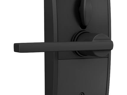 Schlage Touch Century-Latitude Matte Black Touchscreen Keypad Electronic Handle Lock