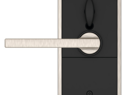 Schlage Touch Century-Latitude Satin Nickel Touchscreen Keypad Electronic Handle Lock