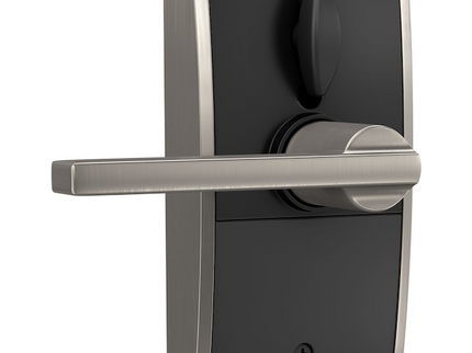 Schlage Touch Century-Latitude Satin Nickel Touchscreen Keypad Electronic Handle Lock