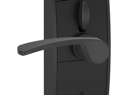 Schlage Touch Century-Merano Matte Black Touchscreen Keypad Electronic Handle Lock