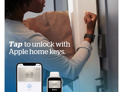 Schlage Encode Plus Camelot Aged Bronze Smart Wi-Fi and Bluetooth Touchscreen Keypad Electronic Deadbolt Lock