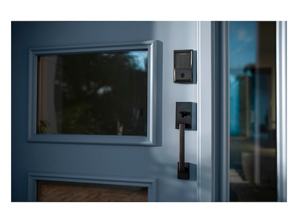 Schlage Encode Century Matte Black Smart Wi-Fi and Bluetooth Touchscreen Keypad Electronic Deadbolt Lock