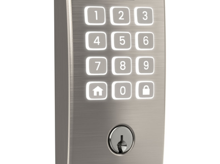 Schlage Arrive Century Satin Nickel Smart Wi-Fi and Bluetooth Keypad Electronic Deadbolt Lock