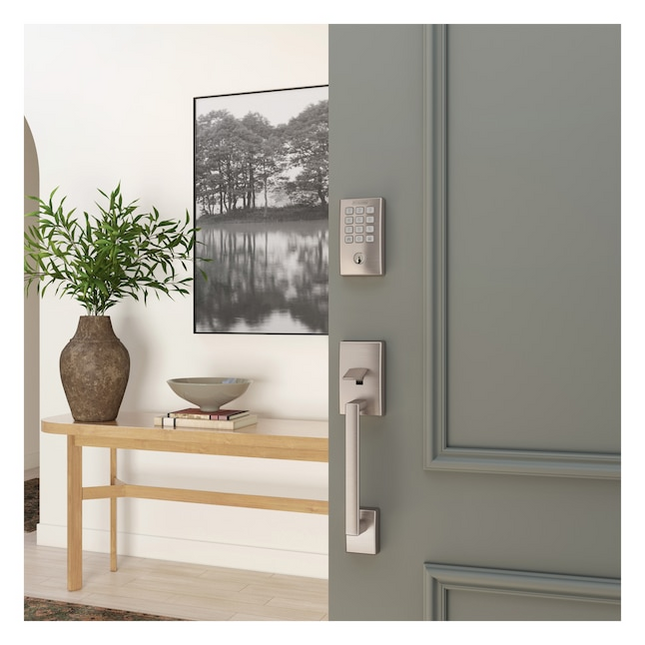 Schlage Arrive Century Satin Nickel Smart Wi-Fi and Bluetooth Keypad Electronic Deadbolt Lock