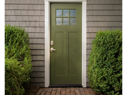 Schlage Arrive Remsen Satin Nickel Smart Wi-Fi and Bluetooth Keypad Electronic Deadbolt Lock