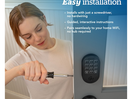 Schlage Arrive Camelot Satin Nickel Smart Wi-Fi and Bluetooth Keypad Electronic Deadbolt Lock