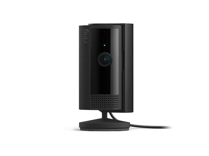 Ring Indoor Cam (2nd Gen) - Plug-In Smart Security Wifi Video Camera, with Included Privacy Cover, Night Vision, Black