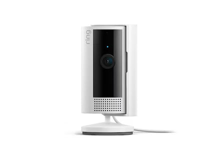 Ring Indoor Cam (2nd Gen) - Plug-In Smart Security Wifi Video Camera, with Included Privacy Cover, Night Vision, White