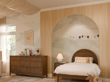 M25969NL,Babyletto Kids,Bondi Twin Bed in Natural Walnut