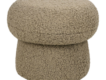 M31585LT,Babyletto Kids,Mini Mushroom Pouf in Latte Teddy Loop