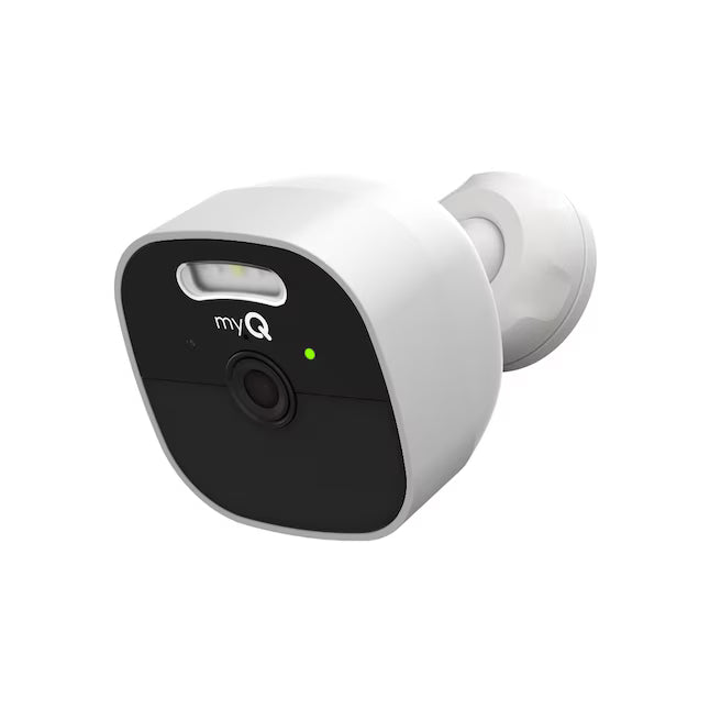 Chamberlain myQ Outdoor 1 -Channel 1 -Camera 2K Battery-operated Mounted No internal memory Internet Cloud-based Security Camera System