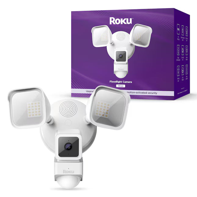 Roku Floodlight Camera Wired