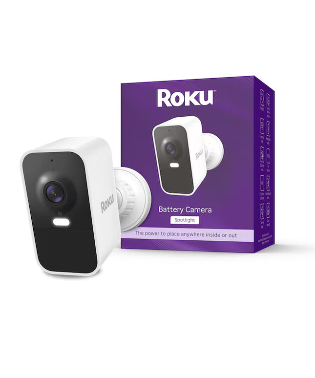 Roku OUTDOOR CAMERA BATTERY WHITE