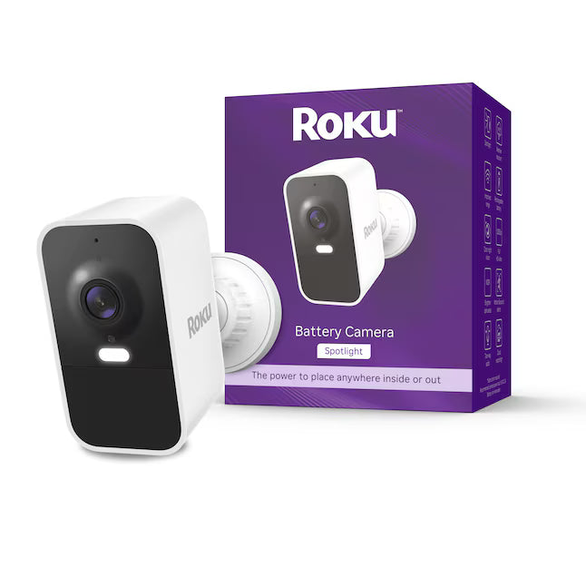 Roku OUTDOOR CAMERA BATTERY WHITE