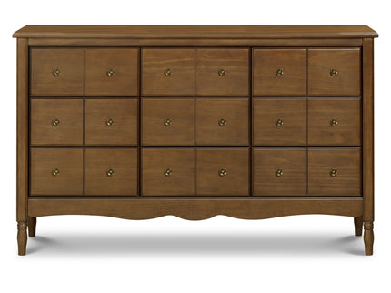 M7128NL,Namesake,Liberty 9-Drawer Assembled Dresser in Natural Walnut