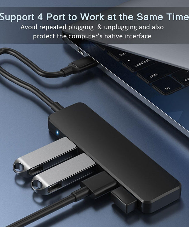 USB 3.0 Hub, VIENON 4-Port USB Hub