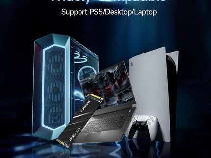 2TB NVMe SSD PCIe Gen4 M.2 SSD for PS5